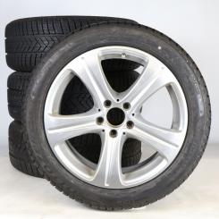 Set di ruote invernali in lega da 18 pollici con pneumatici Pirelli per Classe E-Coupé 238, Classe E 213, Mercedes-Benz originale