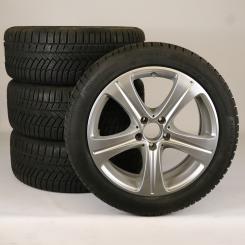 Set di ruote invernali in lega da 18 pollici con pneumatici Continental per Classe E 213, Classe E-Coupé 238, Mercedes-Benz originale