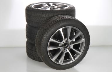 Ruote complete set 18 pollici alluminio PIRELLI Classe E 213 