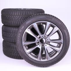 Ruote complete set 18 pollici alluminio PIRELLI Classe E 213 