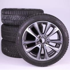 Ruote complete set 18 pollici alluminio PIRELLI Classe E 213 