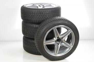 Set di ruote invernali in lega da 18 pollici con pneumatici Pirelli per Classe E-Coupé 238, Classe E 213, Mercedes-AMG originale