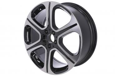 Cerchio in alluminio a 6 razze 