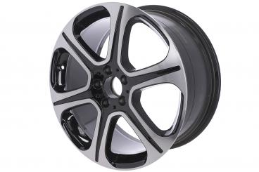 Cerchio in alluminio a 6 razze 