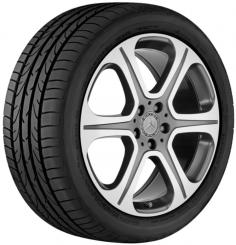 Cerchio in alluminio a 6 razze 