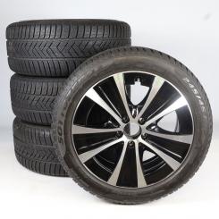 Set di ruote invernali in lega da 18 pollici con pneumatici Pirelli per Classe E 213, Mercedes-Benz originale