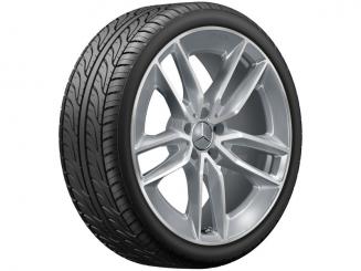 Cerchio in alluminio AMG a 5 doppie razze 