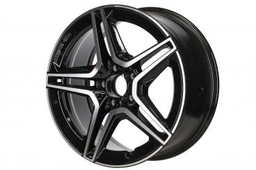 Cerchio in alluminio AMG a 5 doppie razze 