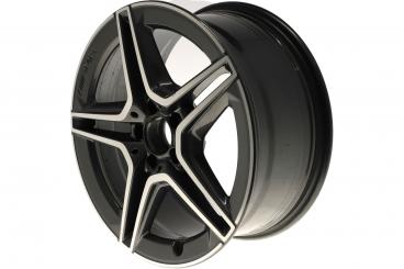 Cerchio in alluminio AMG a 5 doppie razze 