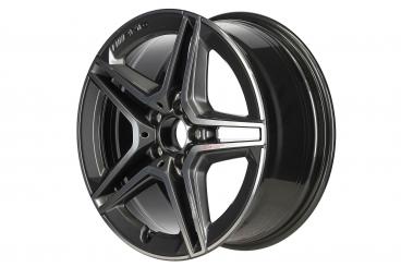 Cerchio in alluminio AMG a 5 doppie razze 