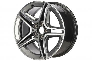 Cerchio in alluminio AMG a 5 doppie razze 