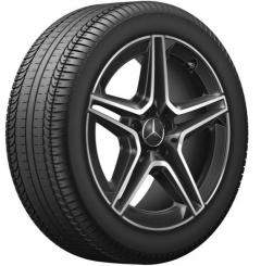 Cerchio in alluminio AMG a 5 doppie razze 
