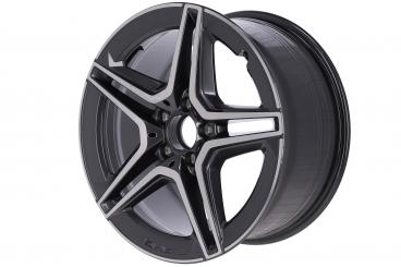 Cerchio in alluminio AMG a 5 doppie razze 