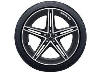 Cerchio in alluminio AMG a 5 doppie razze 
