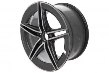 Cerchio in alluminio AMG a 5 doppie razze 