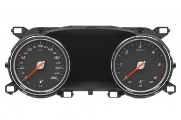 Strumentazione diesel fino a 260 km/h 