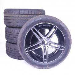 Ruote complete set AMG 19 pollici alluminio PIRELLI Classe E 
