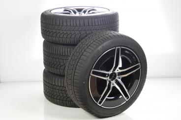 Ruote complete set AMG 19 pollici alluminio CONTINENTAL Clas 