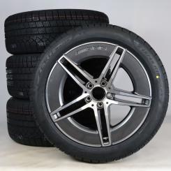Set di ruote invernali in lega da 19 pollici con pneumatici Pirelli per Classe E 214, Mercedes-AMG originale