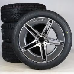 Set di ruote invernali in lega da 19 pollici con pneumatici Pirelli per Classe E 214, Mercedes-AMG originale