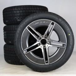 Set di ruote invernali in lega da 19 pollici con pneumatici Pirelli per Classe E 214, Mercedes-AMG originale