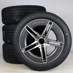 Set di ruote invernali in lega da 19 pollici con pneumatici Pirelli per Classe E 214, Mercedes-AMG originale