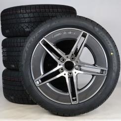 Set di ruote invernali in lega da 19 pollici con pneumatici Pirelli per Classe E 214, Mercedes-AMG originale