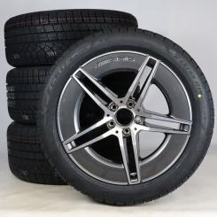 Set di ruote invernali in lega da 19 pollici con pneumatici Pirelli per Classe E 214, Mercedes-AMG originale