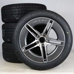 Set di ruote invernali in lega da 19 pollici con pneumatici Pirelli per Classe E 214, Mercedes-AMG originale