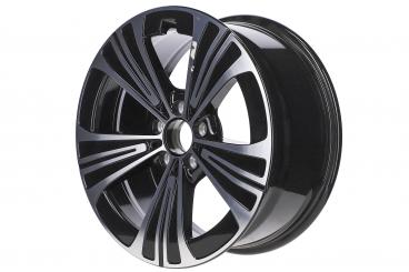 Cerchio in alluminio a 5 razze 