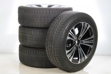 Ruote complete Set 18 pollici alluminio CONTINENTAL Classe E 