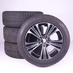 Ruote complete Set 18 pollici alluminio CONTINENTAL Classe E 