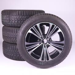 Ruote complete Set 18 pollici alluminio CONTINENTAL Classe E 