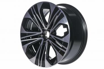 Cerchio in alluminio a 5 razze 