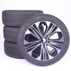 Ruote complete set 19 pollici alluminio CONTINENTAL Classe E 