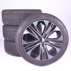 Ruote complete set 19 pollici alluminio CONTINENTAL Classe E 