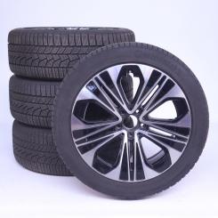 Ruote complete set 19 pollici alluminio CONTINENTAL Classe E 
