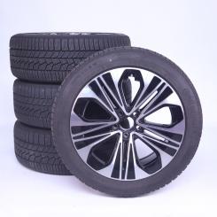Ruote complete set 19 pollici alluminio CONTINENTAL Classe E 