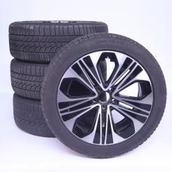 Ruote complete set 19 pollici alluminio CONTINENTAL Classe E 