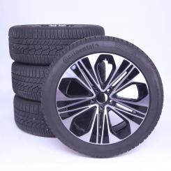 Ruote complete set 19 pollici alluminio CONTINENTAL Classe E 
