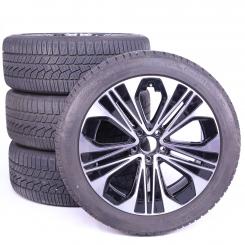 Ruote complete set 19 pollici alluminio CONTINENTAL Classe E 