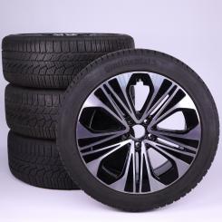 Ruote complete set 19 pollici alluminio CONTINENTAL Classe E 