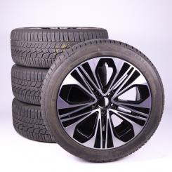 Ruote complete set 19 pollici alluminio CONTINENTAL Classe E 
