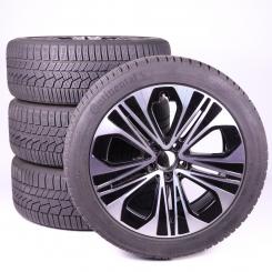 Ruote complete set 19 pollici alluminio CONTINENTAL Classe E 