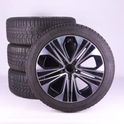 Ruote complete set 19 pollici alluminio CONTINENTAL Classe E 