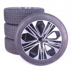 Ruote complete set 19 pollici alluminio CONTINENTAL Classe E 