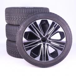 Ruote complete set 19 pollici alluminio CONTINENTAL Classe E 