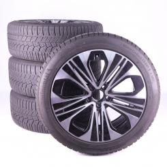 Ruote complete set 19 pollici alluminio CONTINENTAL Classe E 