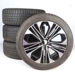 Set di ruote invernali in lega da 19 pollici con pneumatici Continental per Classe E 214, Mercedes-Benz originale