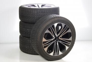 Ruote complete set 19 pollici alluminio CONTINENTAL Classe E 